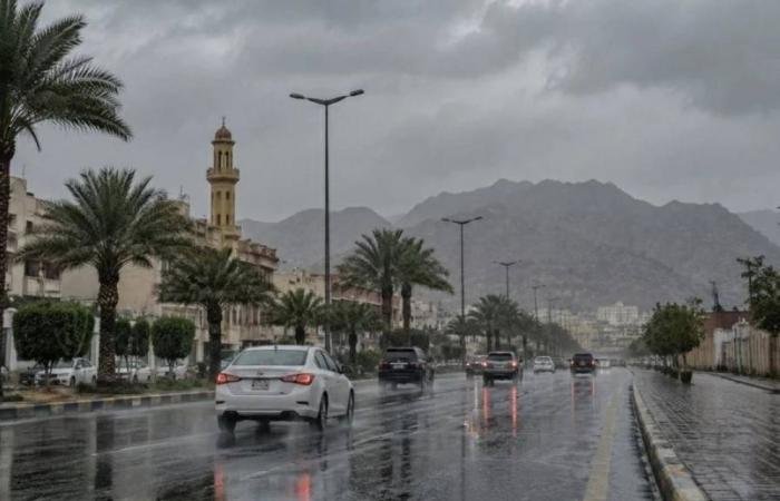 السعودية الان | الأرصاد يرفع الإنذار للأحمر | الخليج الان