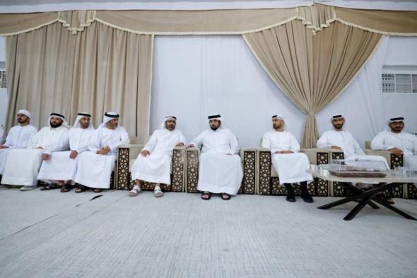 الامارات الان | أحمد بن محمد يقدم واجب العزاء في وفاة علي السيد السادة | اخبار الامارات